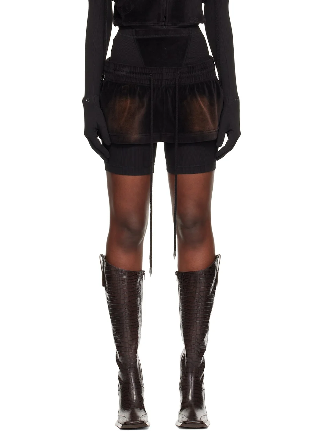 Black Paris Skort - 1