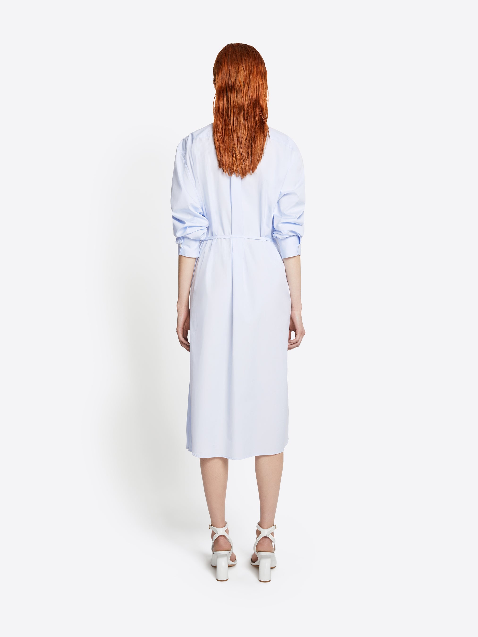 WRAP SHIRT DRESS - 4