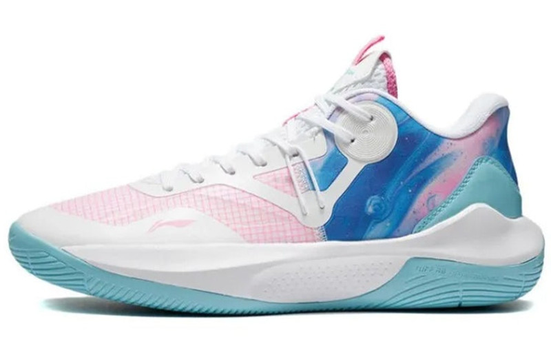 Li-Ning Li-Ning Sonic 9 Team Low 'White Prism Pink' ABPS023-1 outlook