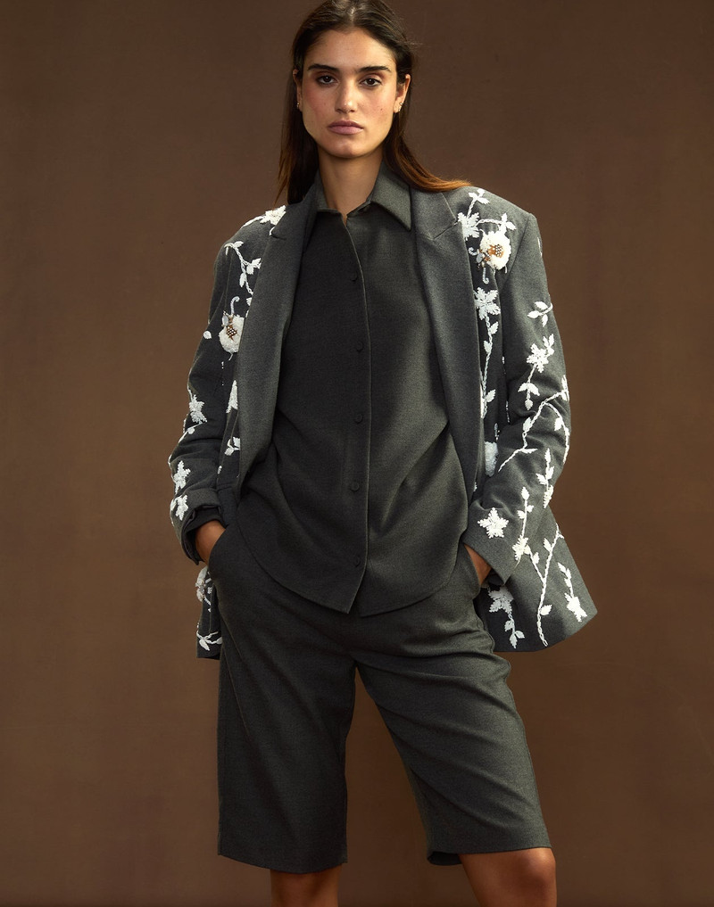 Wellesley Flannel Suiting Shorts 7