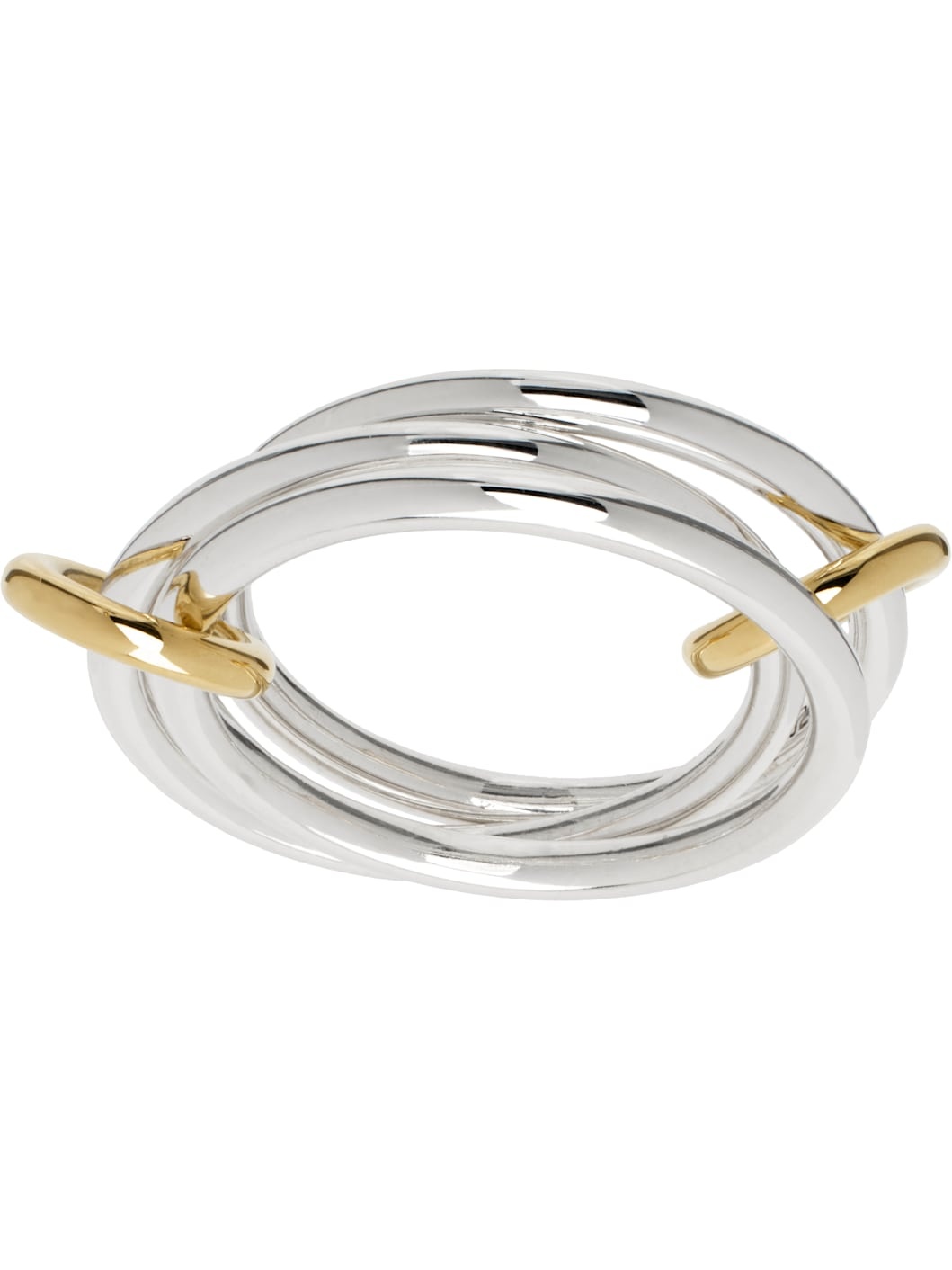 Silver & Gold Solarium SG Ring - 2