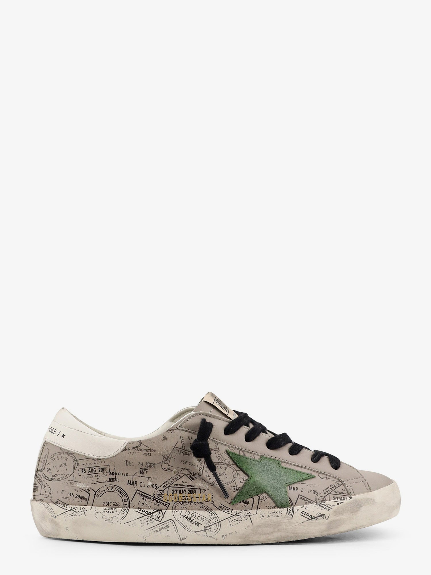 Golden Goose Deluxe Brand Super Star Classic With List Leather Sneakers - 1