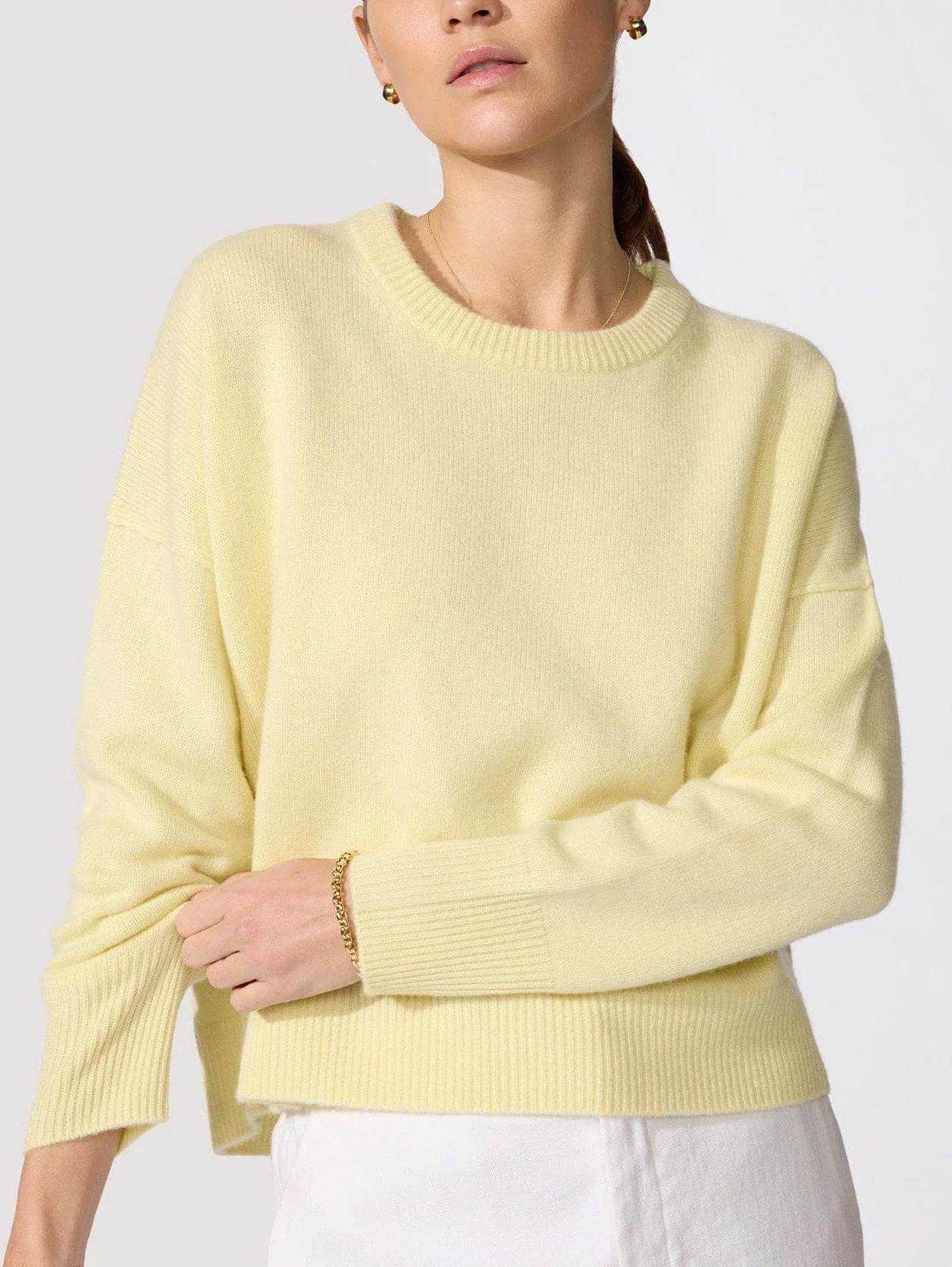 The Everyday Cashmere Bright Crew - 1