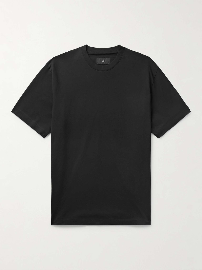 Logo-Appliquéd Cotton-Jersey 티셔츠 1