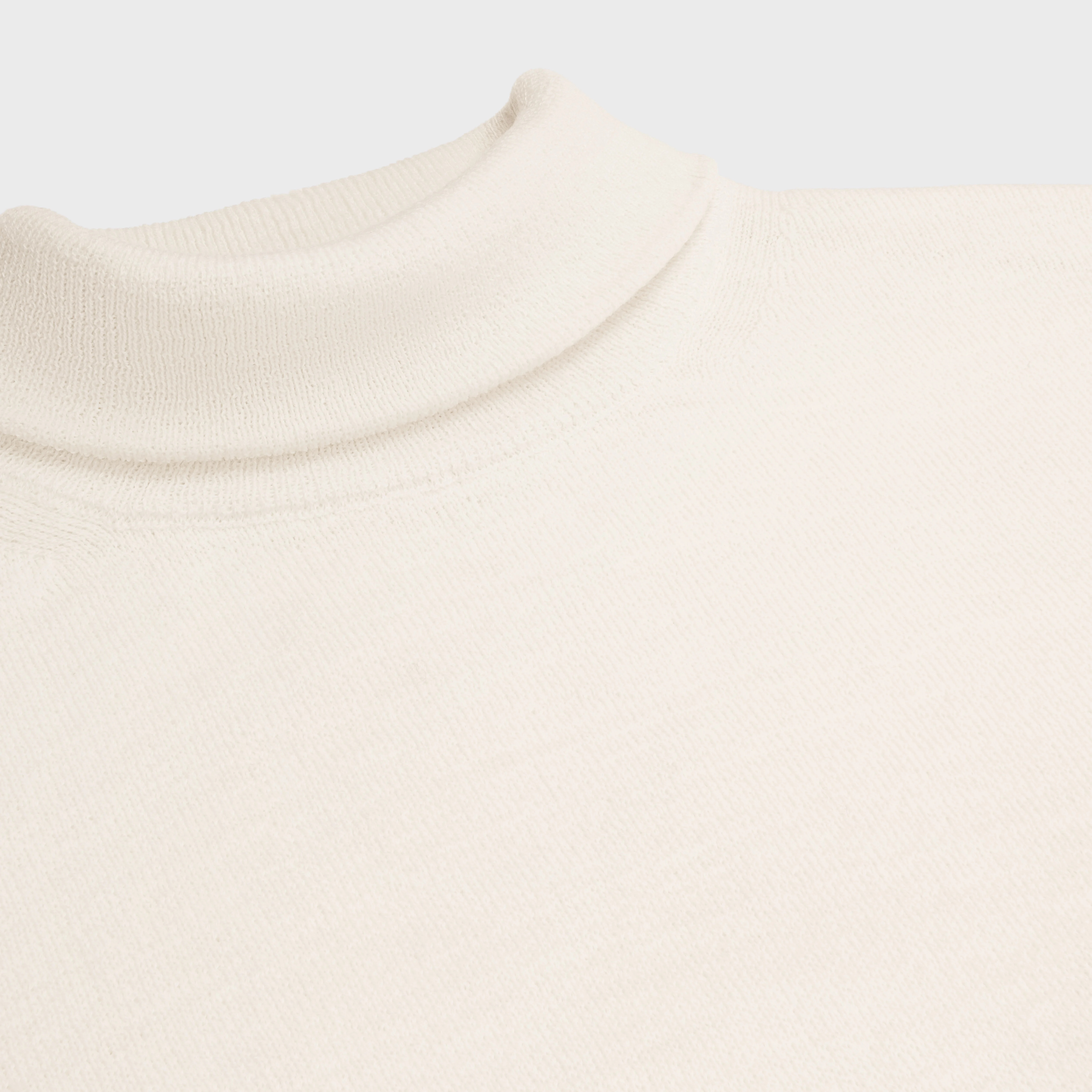 turtleneck sweater in fine wool - 3