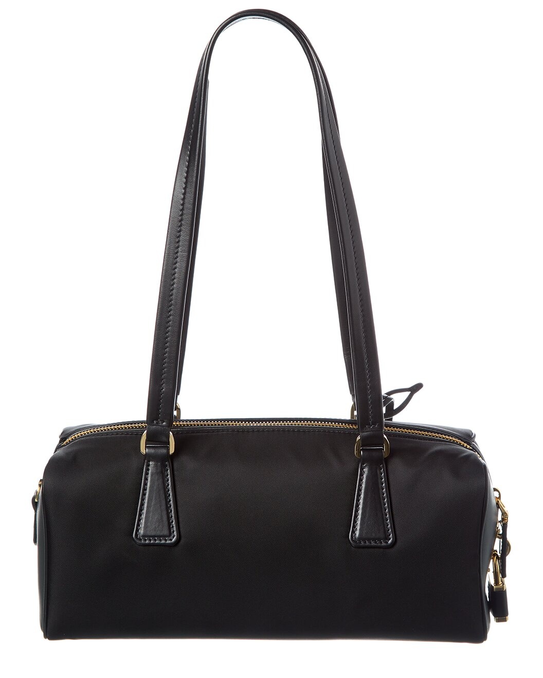 Prada Medium Re-Nylon & Leather Top Handle Shoulder Bag - 2