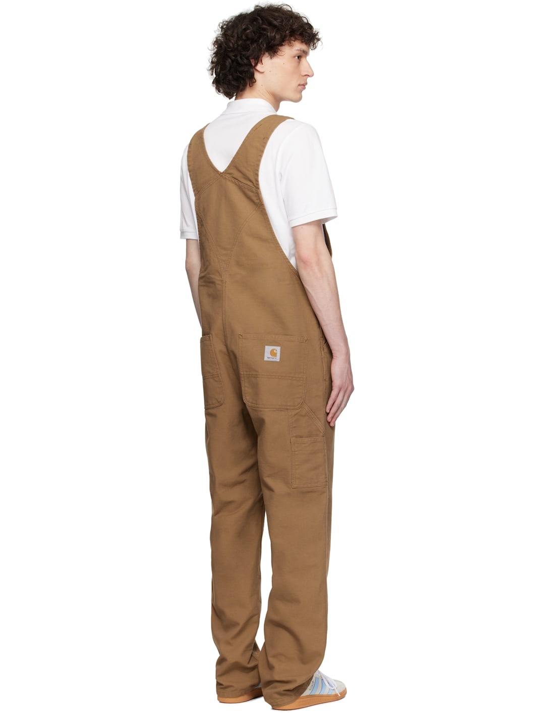 Brown Bib Overalls - 3