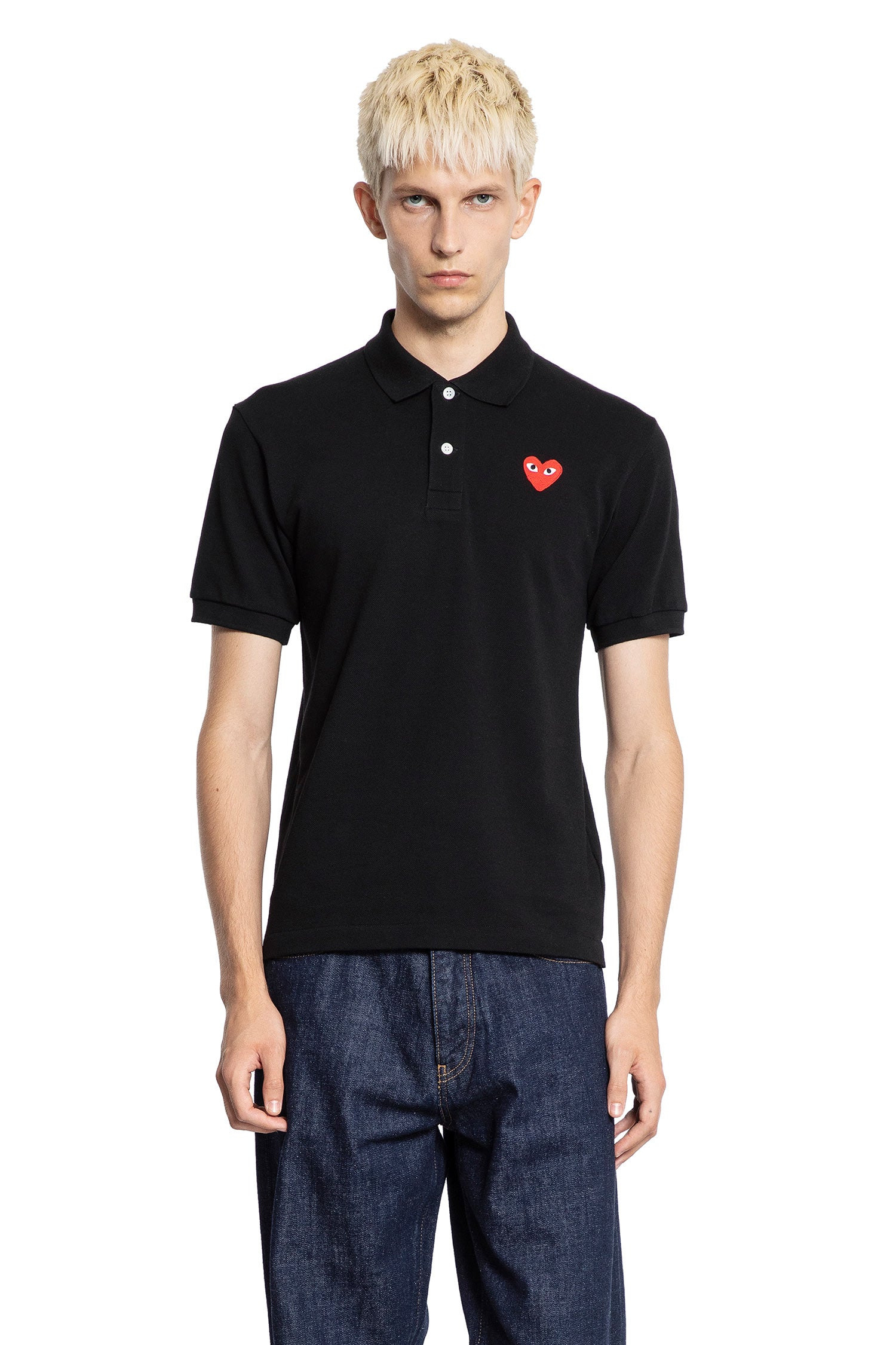 Heart-Cotton-Polo-Shirt - 5