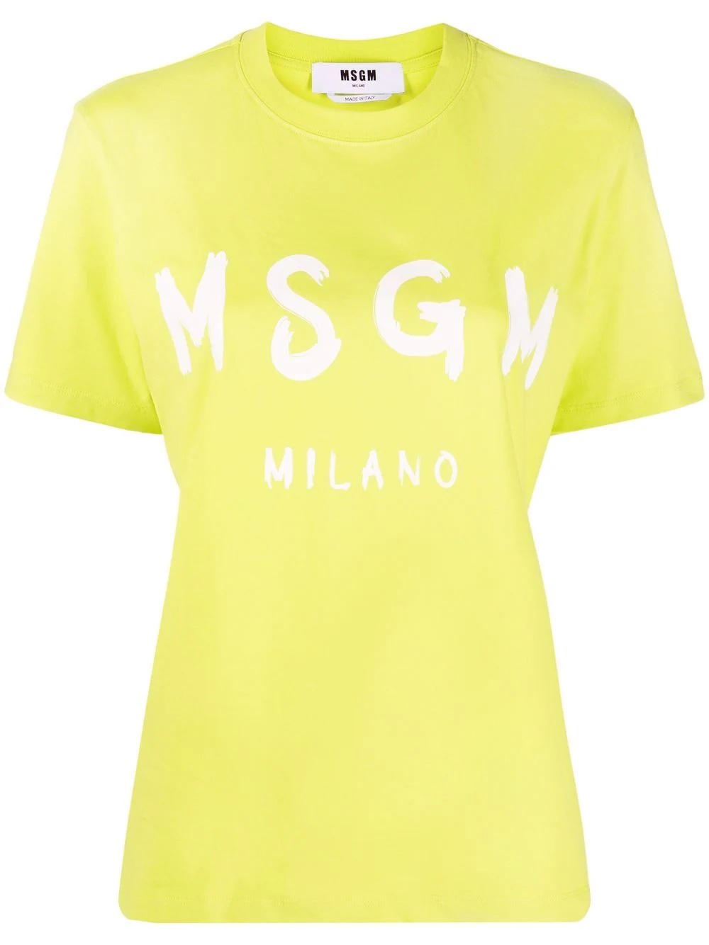 logo-print T-shirt - 1
