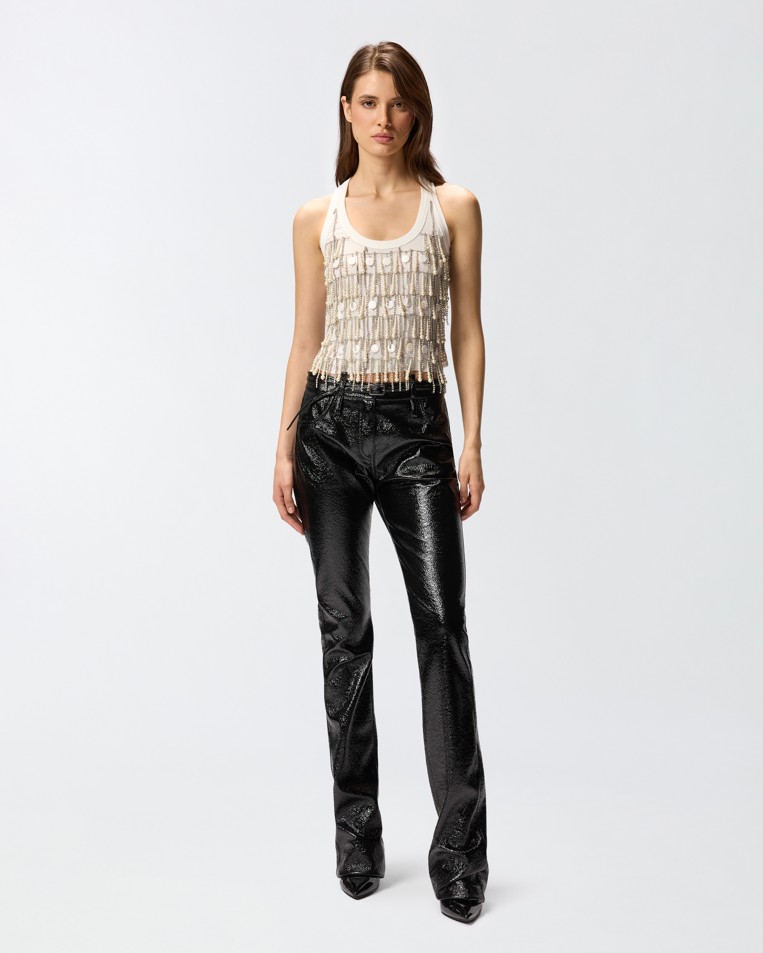 TOP WITH RHINESTONES AND JEWEL CHAIN - 3