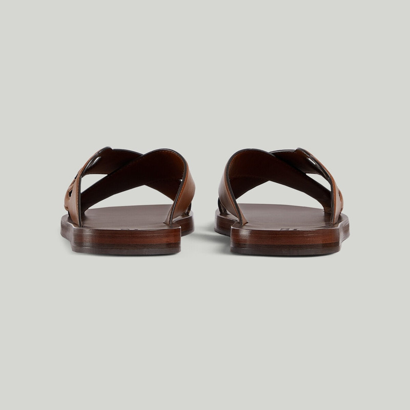 GUCCI Men's Interlocking G slide sandal outlook
