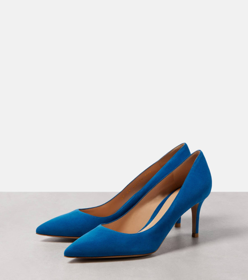 Gianvito 70 스웨드 펌프 4