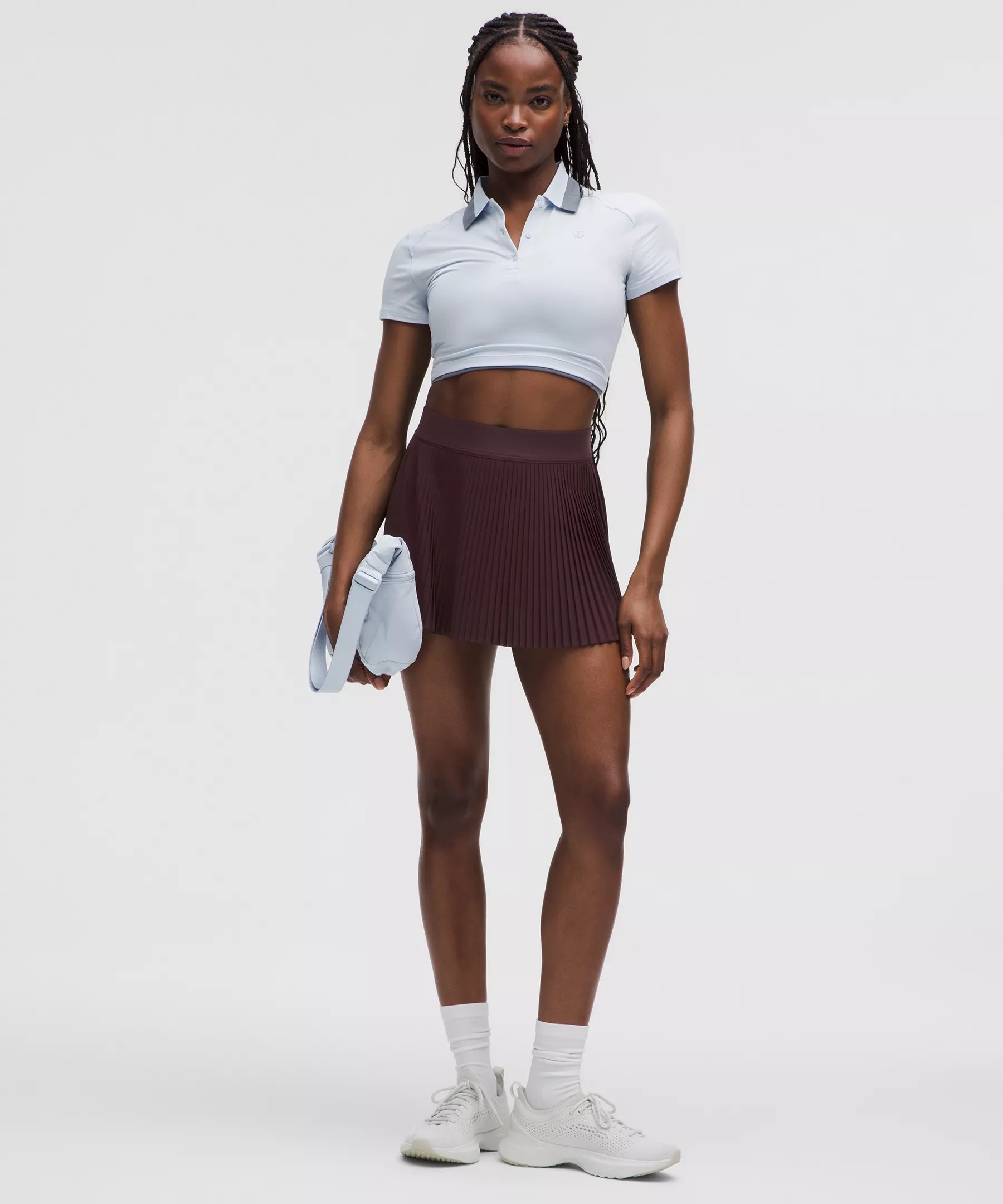 Varsity High-Rise Pleated Tennis Skirt - 2