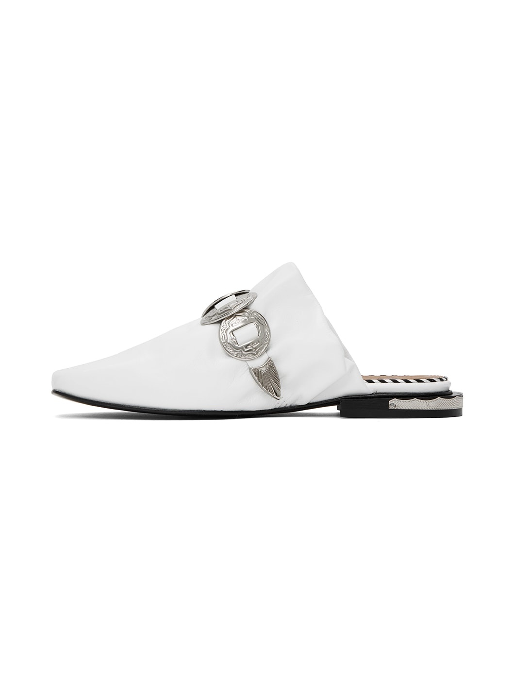 SSENSE Exclusive White Loafers - 3