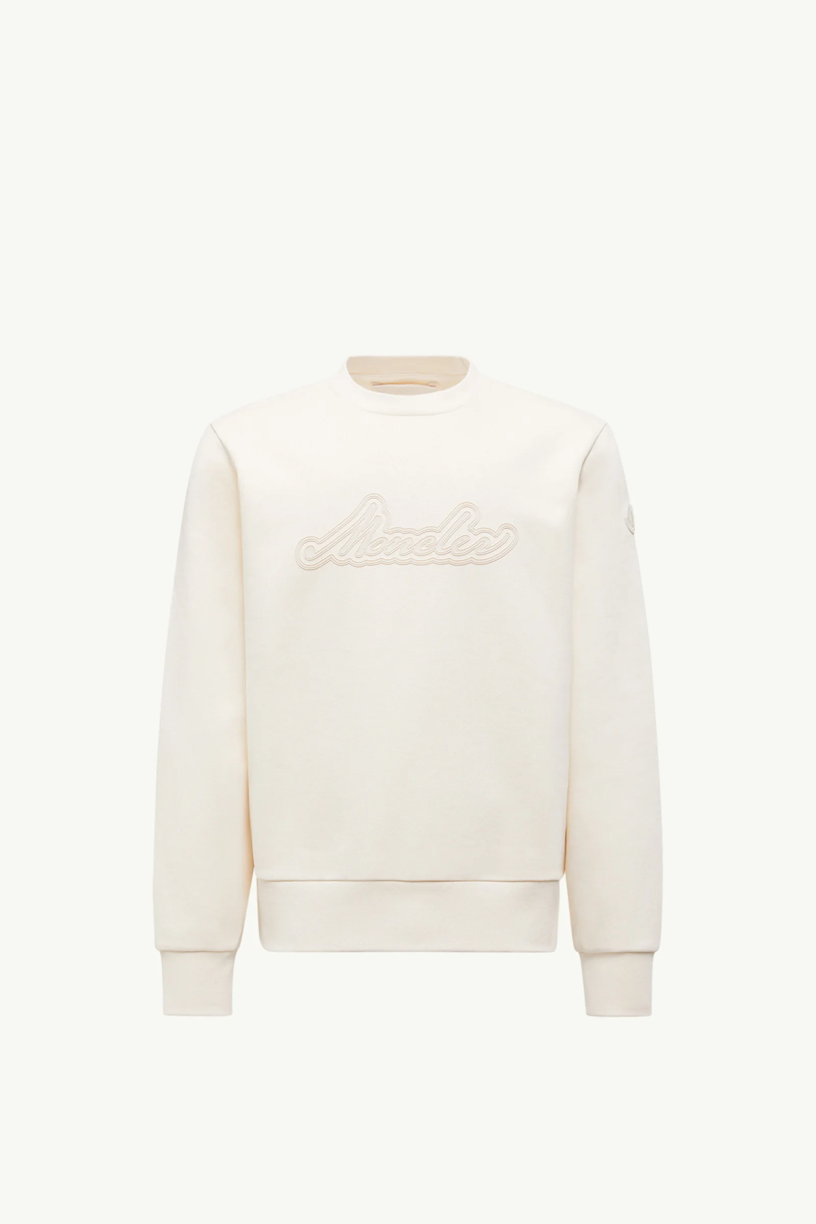 Cursive Logo Cotton Sweatshirt - 1