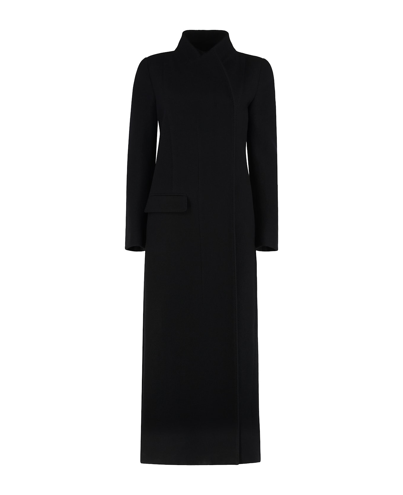 Long Wool Coat - 1