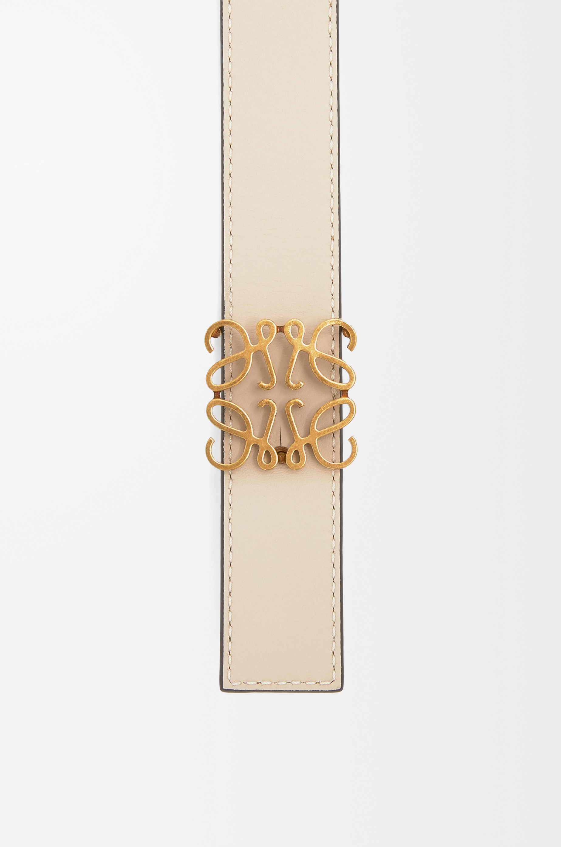 Reversible Anagram belt in smooth calfskin - 5