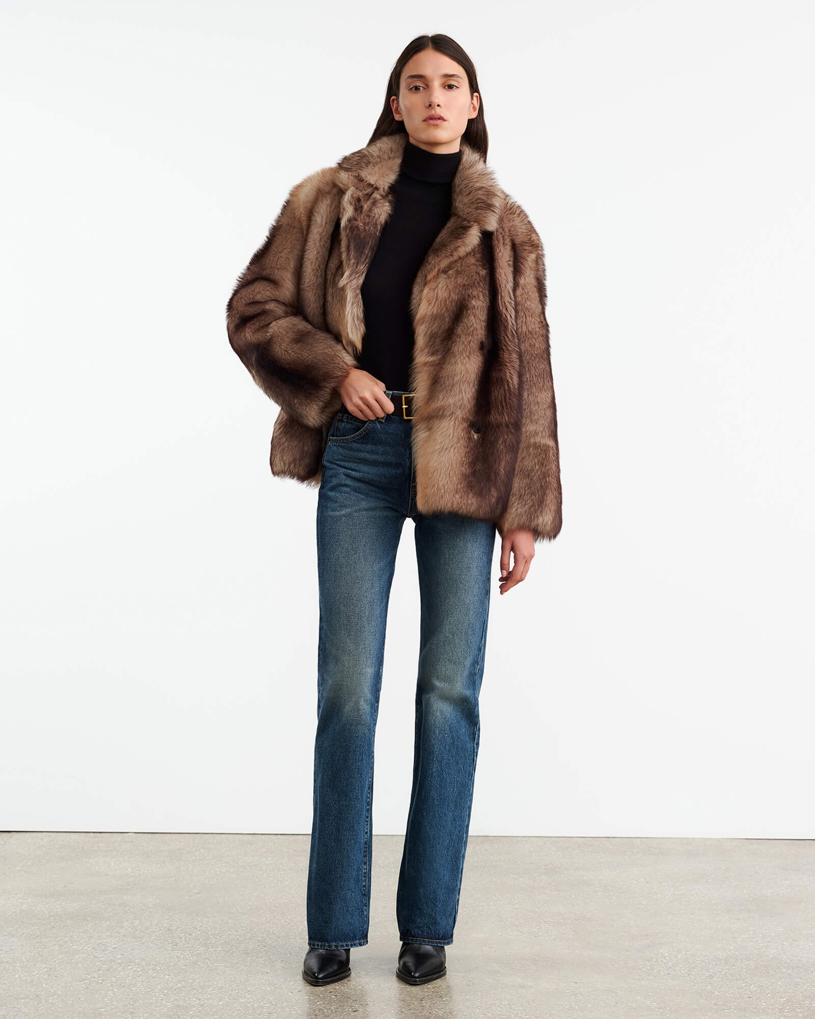 CAPUCINE SHEARLING JACKET - 4