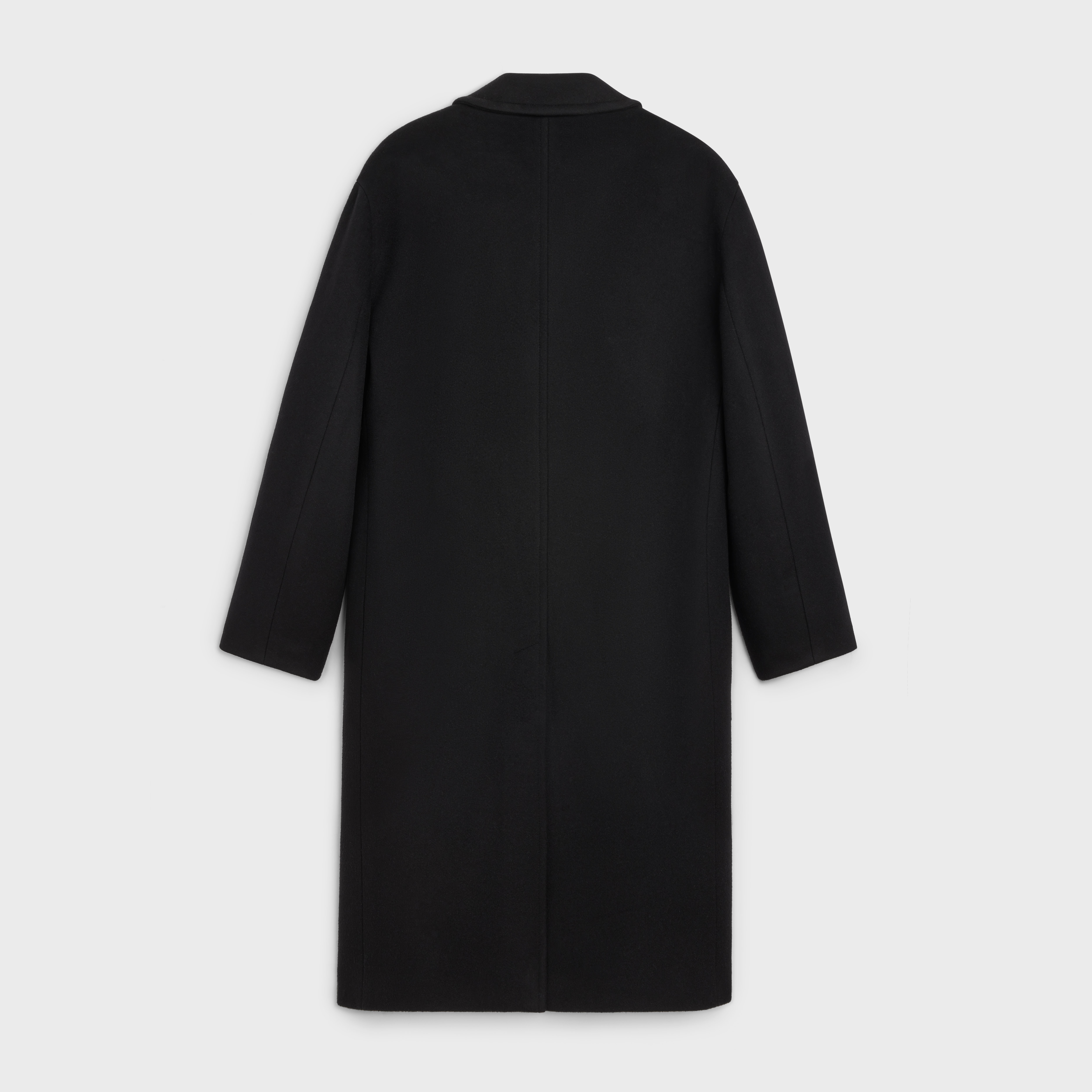 mac coat in double face cashmere wool - 2