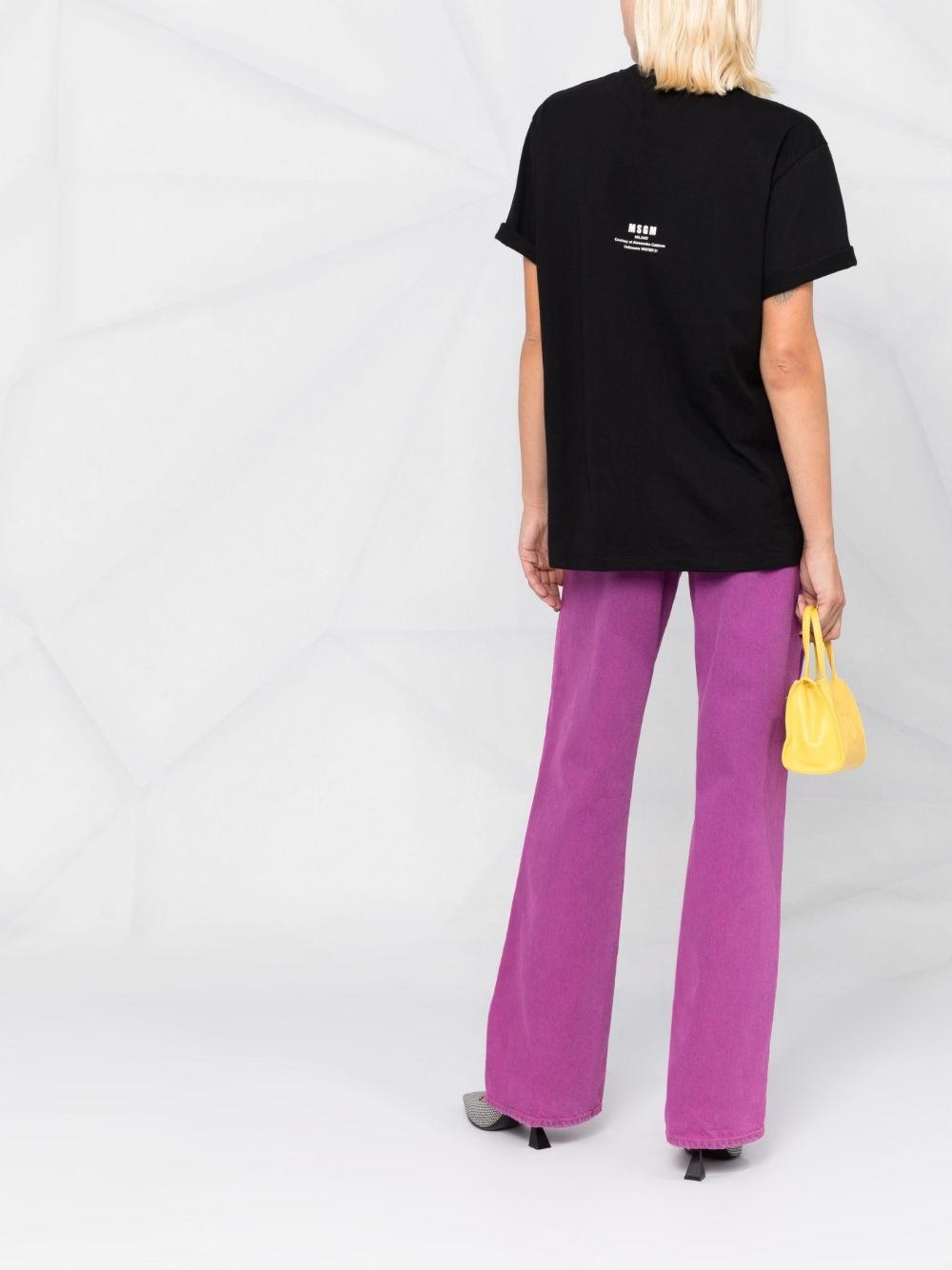 embroidered-logo distressed-effect jeans - 4