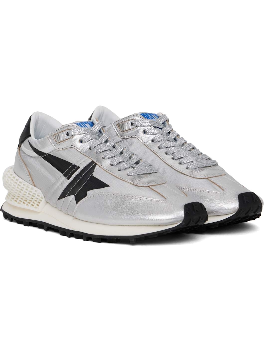 Silver Marathon Sneakers - 4