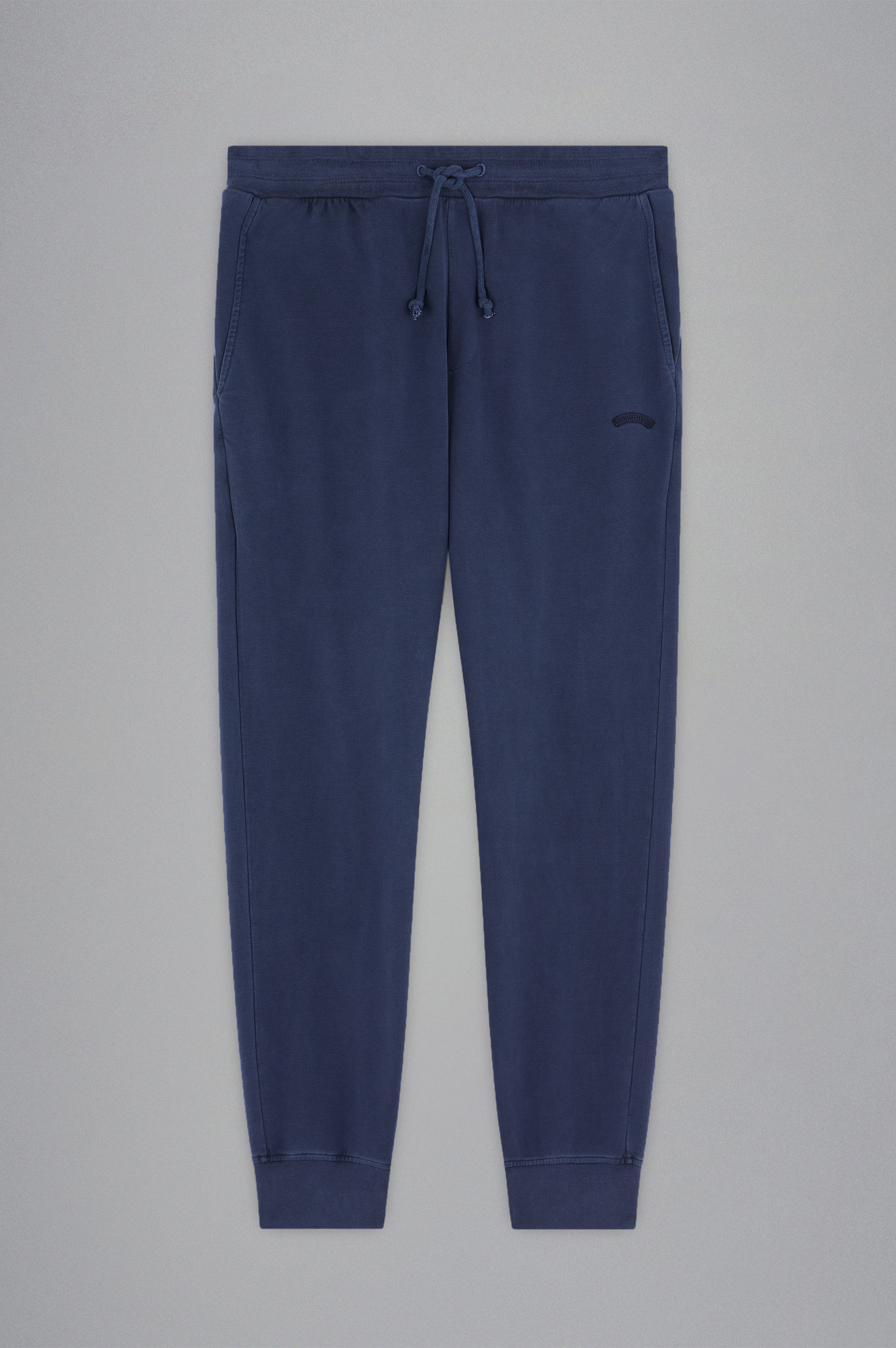 GARMENT DYED STRETCH COTTON JOGGERS - 1
