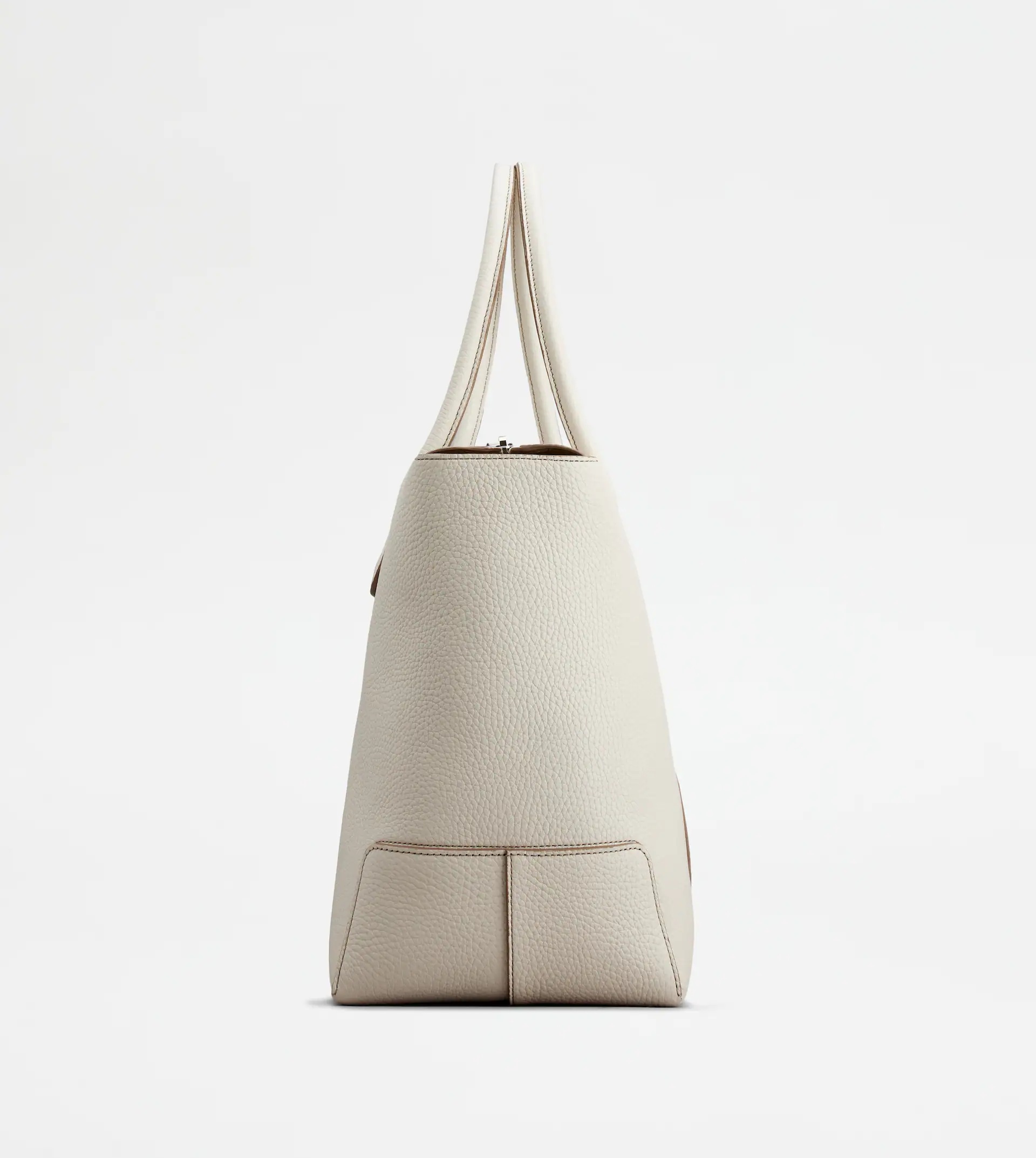 TOD'S DI BAG IN LEATHER LARGE - OFF WHITE - 2