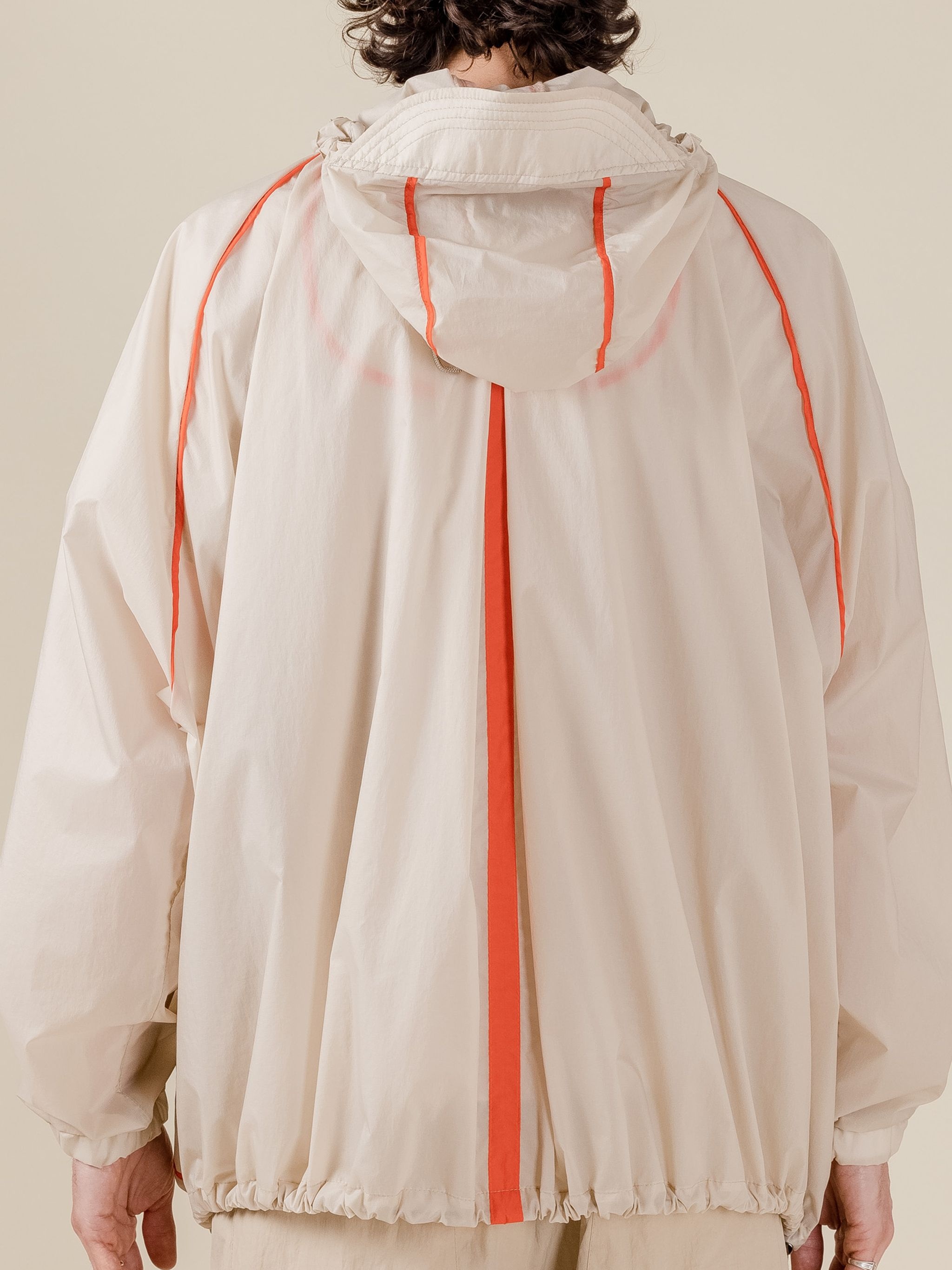 THIS THING OF OURS | FLORA BEIGE TAPED WINDBREAKER - 3