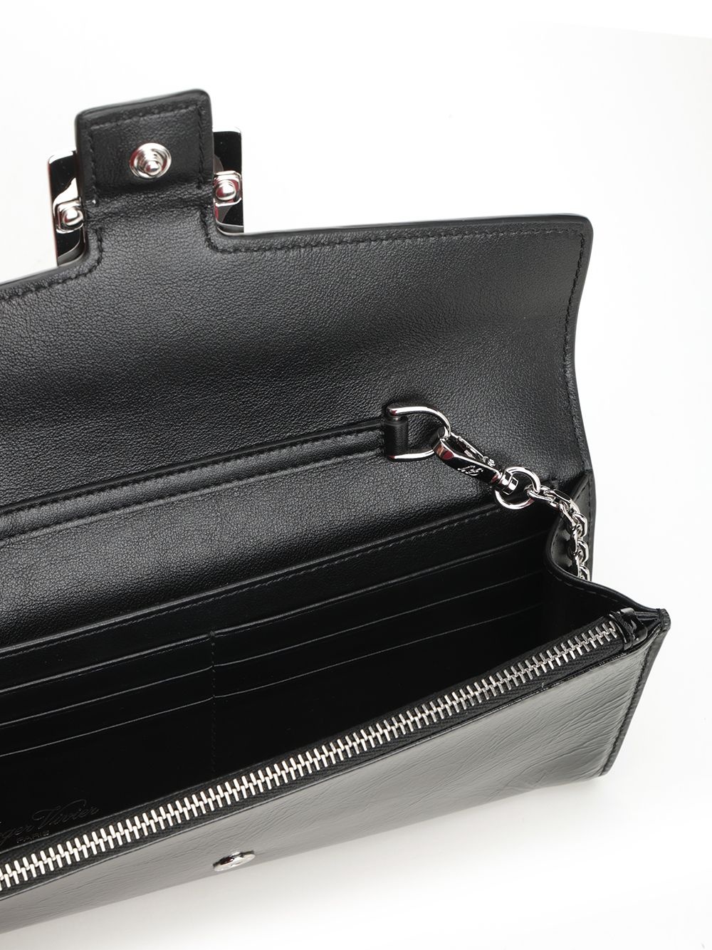 Belle Vivier Wallet Chain Wallets Black - 4