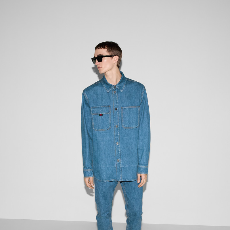 Relaxed fit denim shirt 3