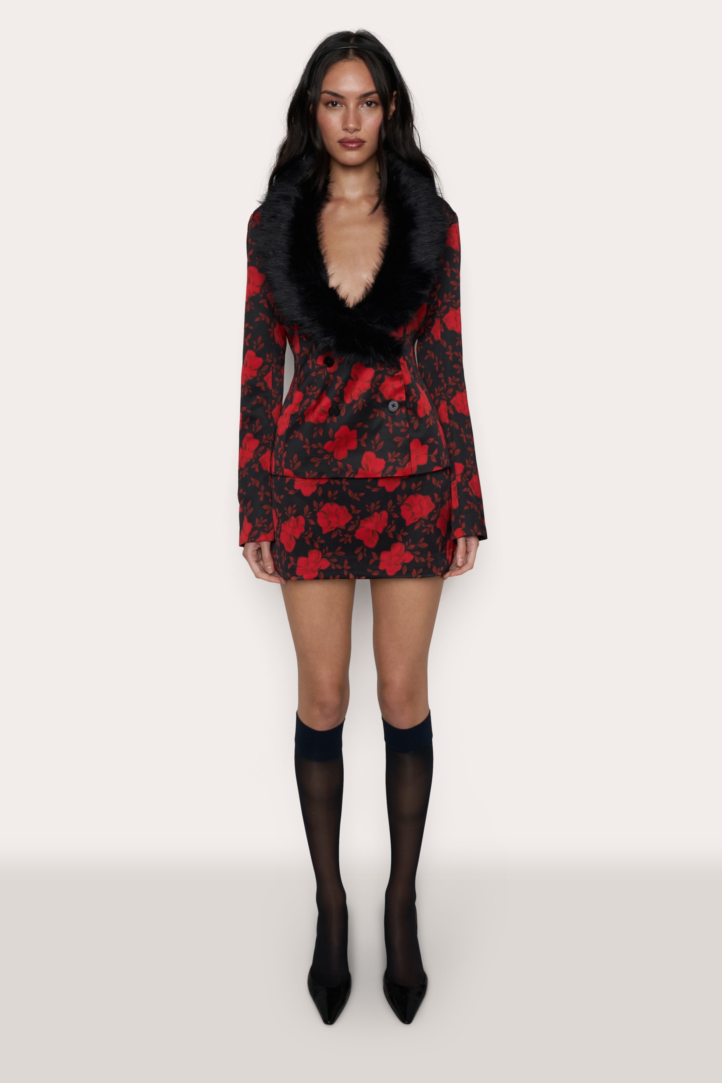 MURADA FAUX FUR BLAZER - 2