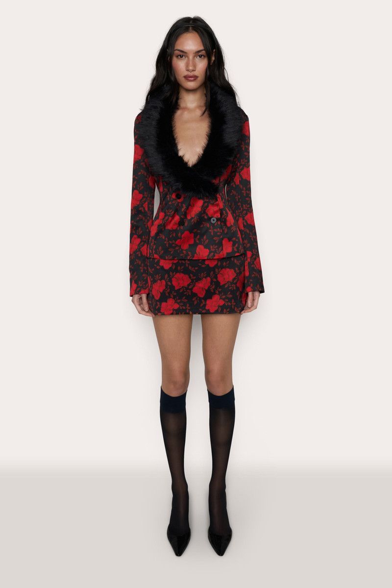 GUIZIO MURADA FAUX FUR BLAZER outlook
