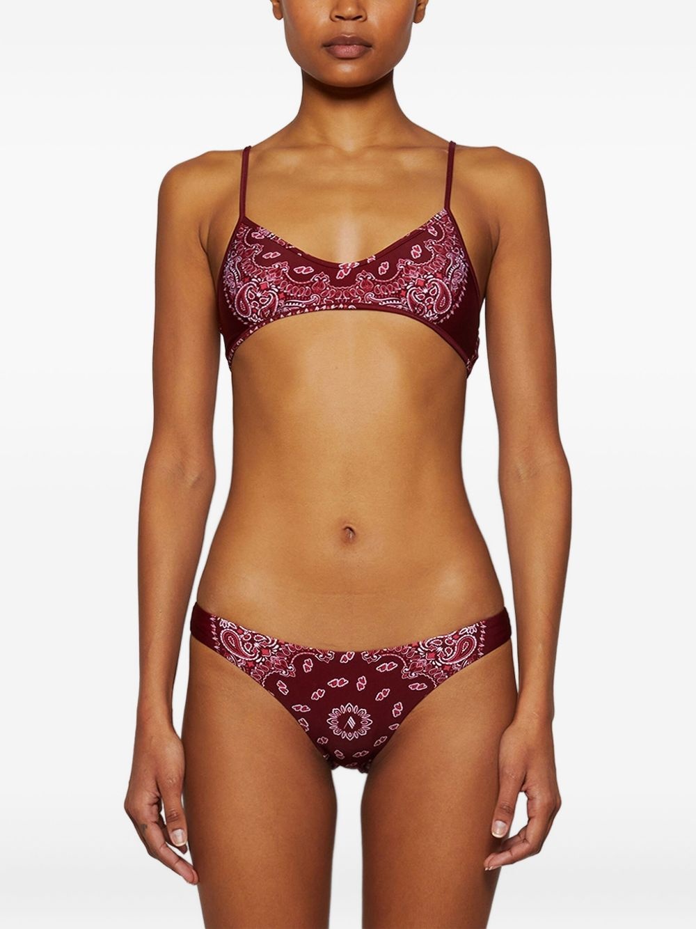 ビキニ The Attico Red Adjustable Laces Bikini The Attico Red Adjustable Laces Bikini in Red | THE LIST