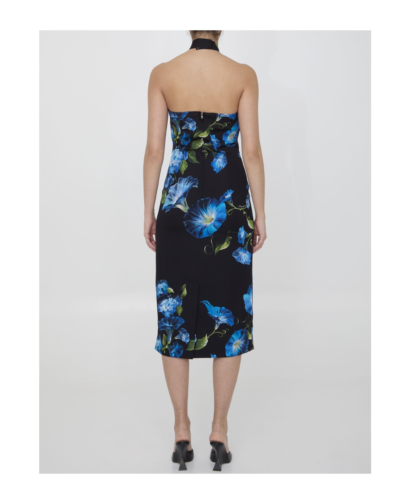 Fiore Campanule Print Dress - 4