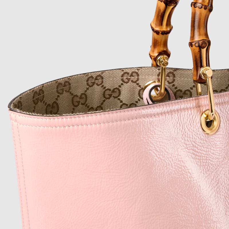 Bamboo large reversible tote bag 6