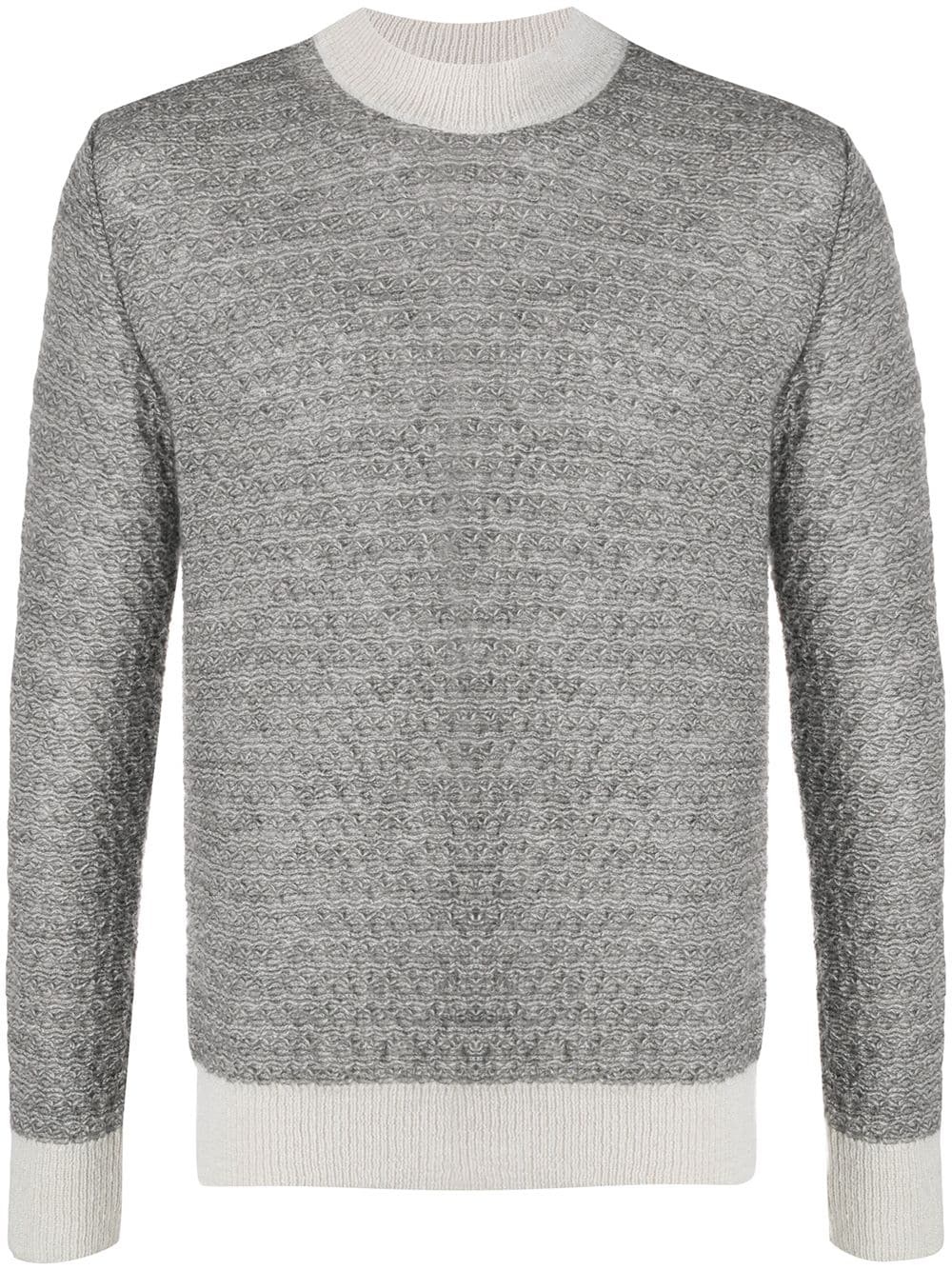 Volume contrast-trimmed jumper - 1