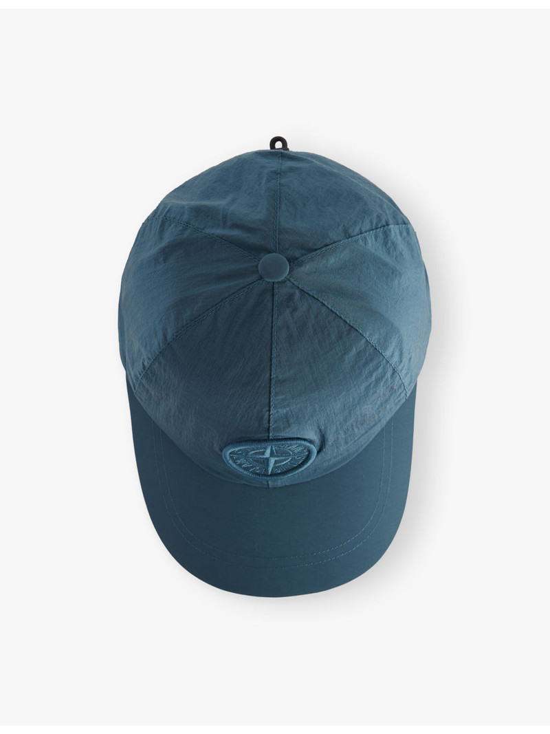 Compass Embroidered-Patch Shell Baseball Cap 4