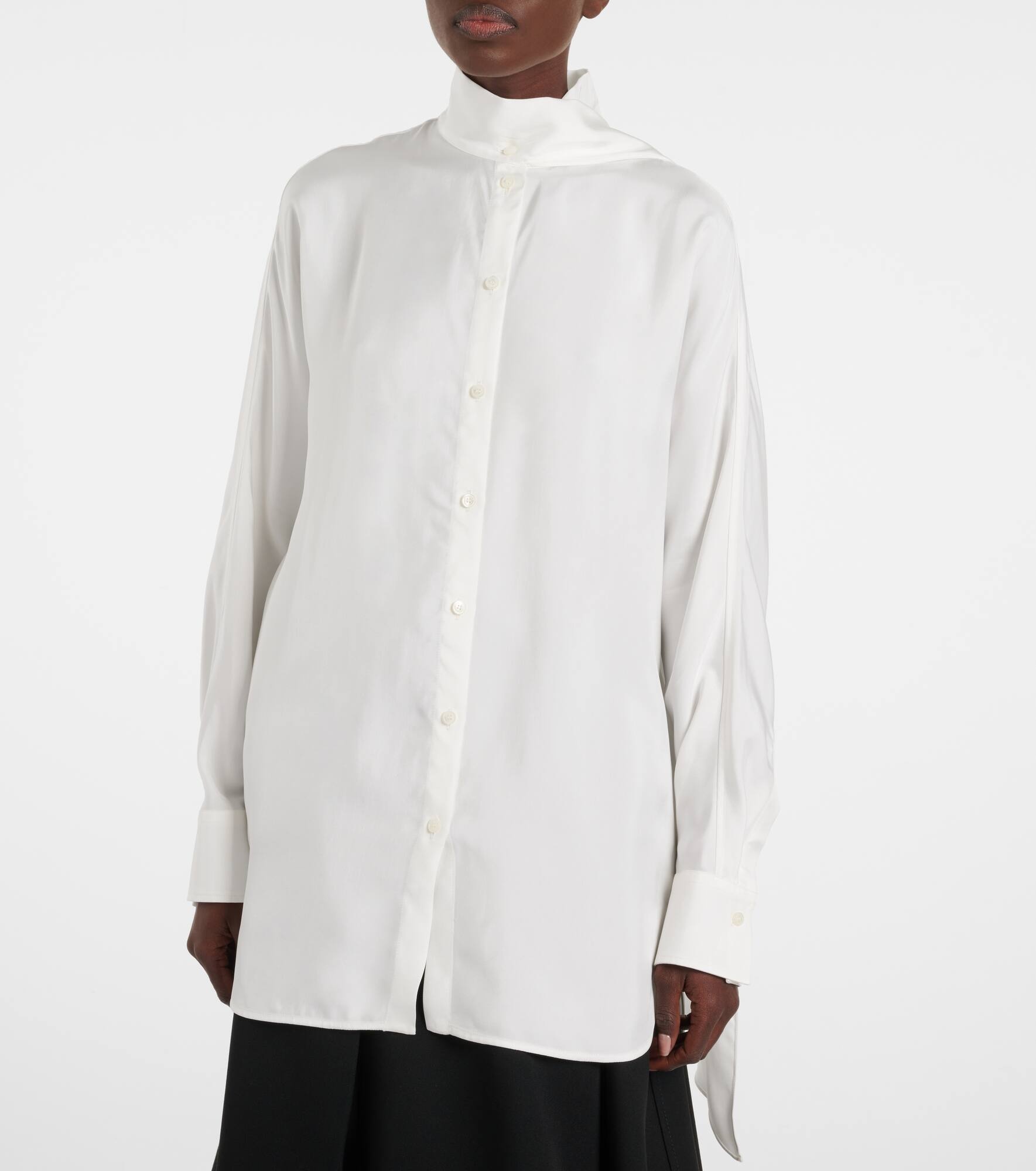 Tie-neck blouse - 5