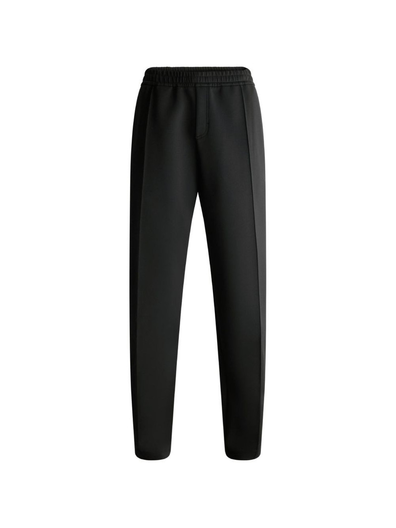Neromir elasticated-waist straight-leg trousers 1