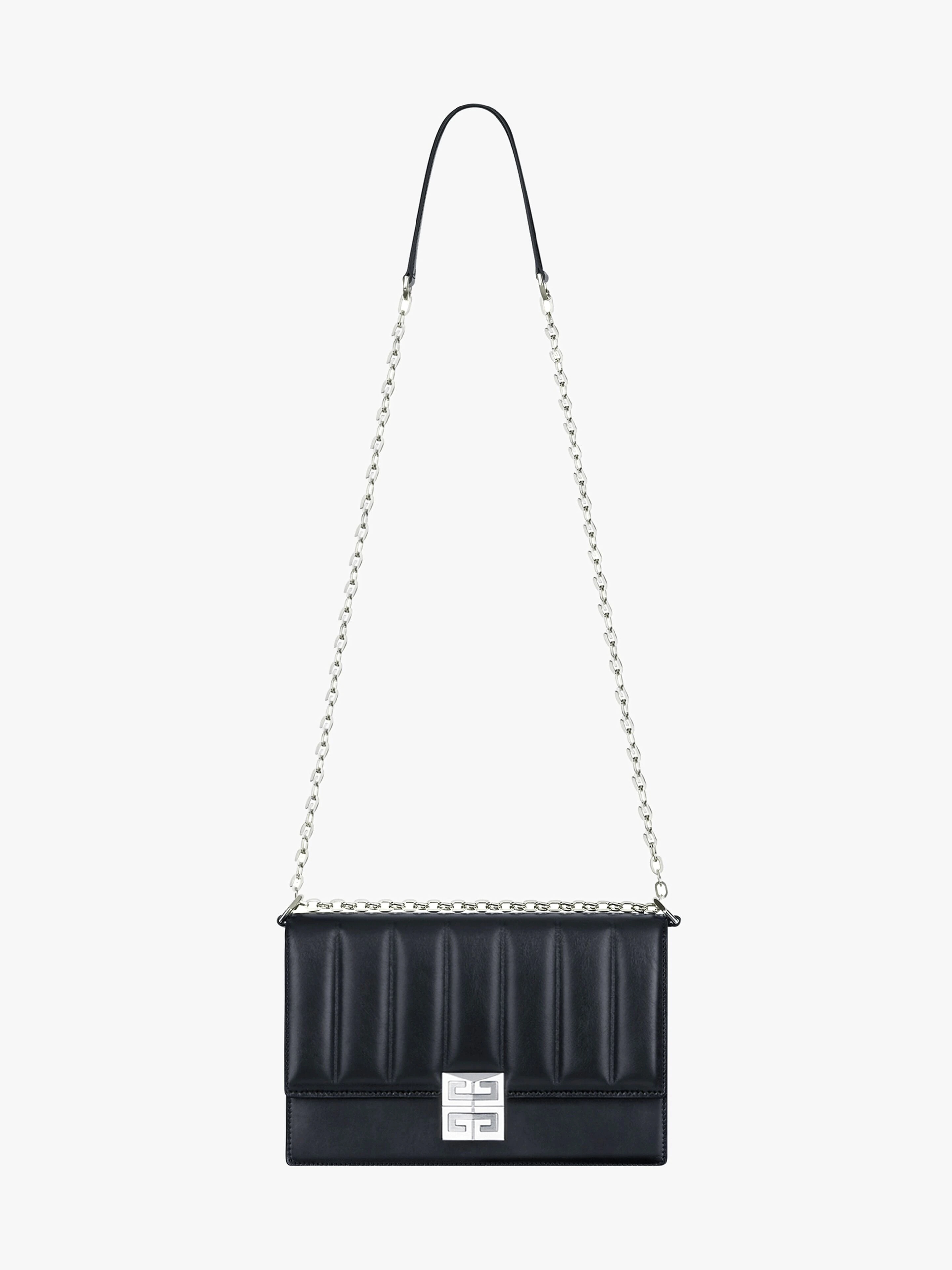MEDIUM 4G BAG IN PADDED LEATHER WITH CHAIN - 2