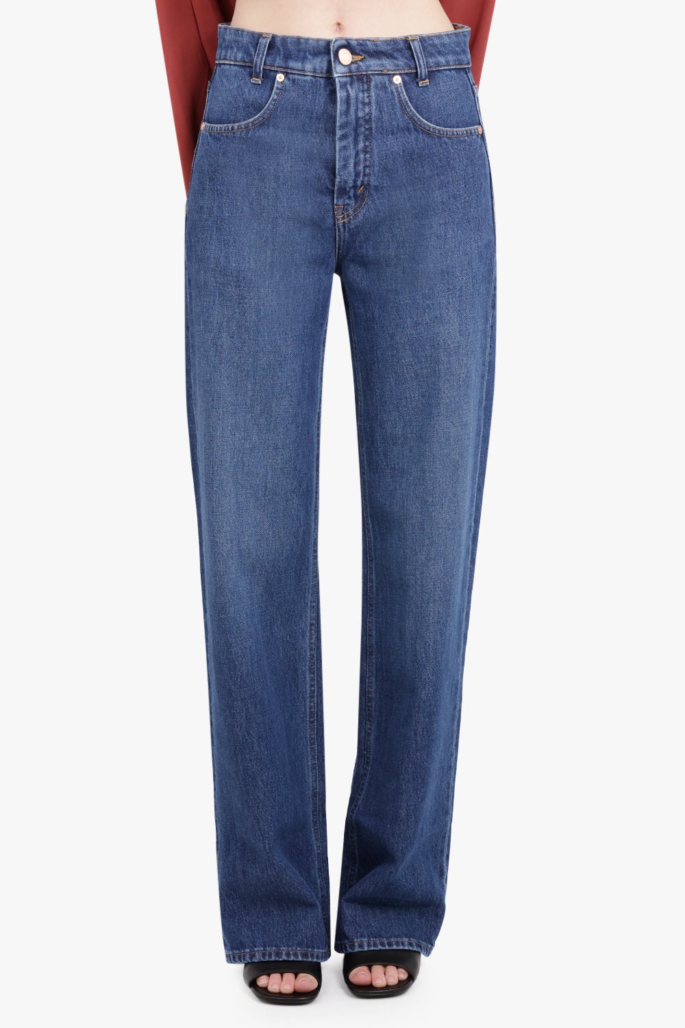 EASE DENIM PANT | MID BLUE - 3