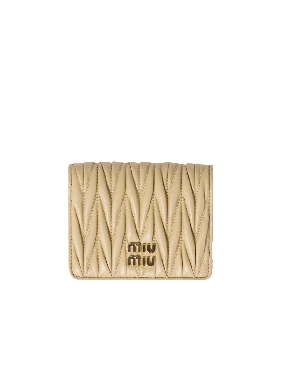 Miu Miu Small Matelassé Wallet - 1
