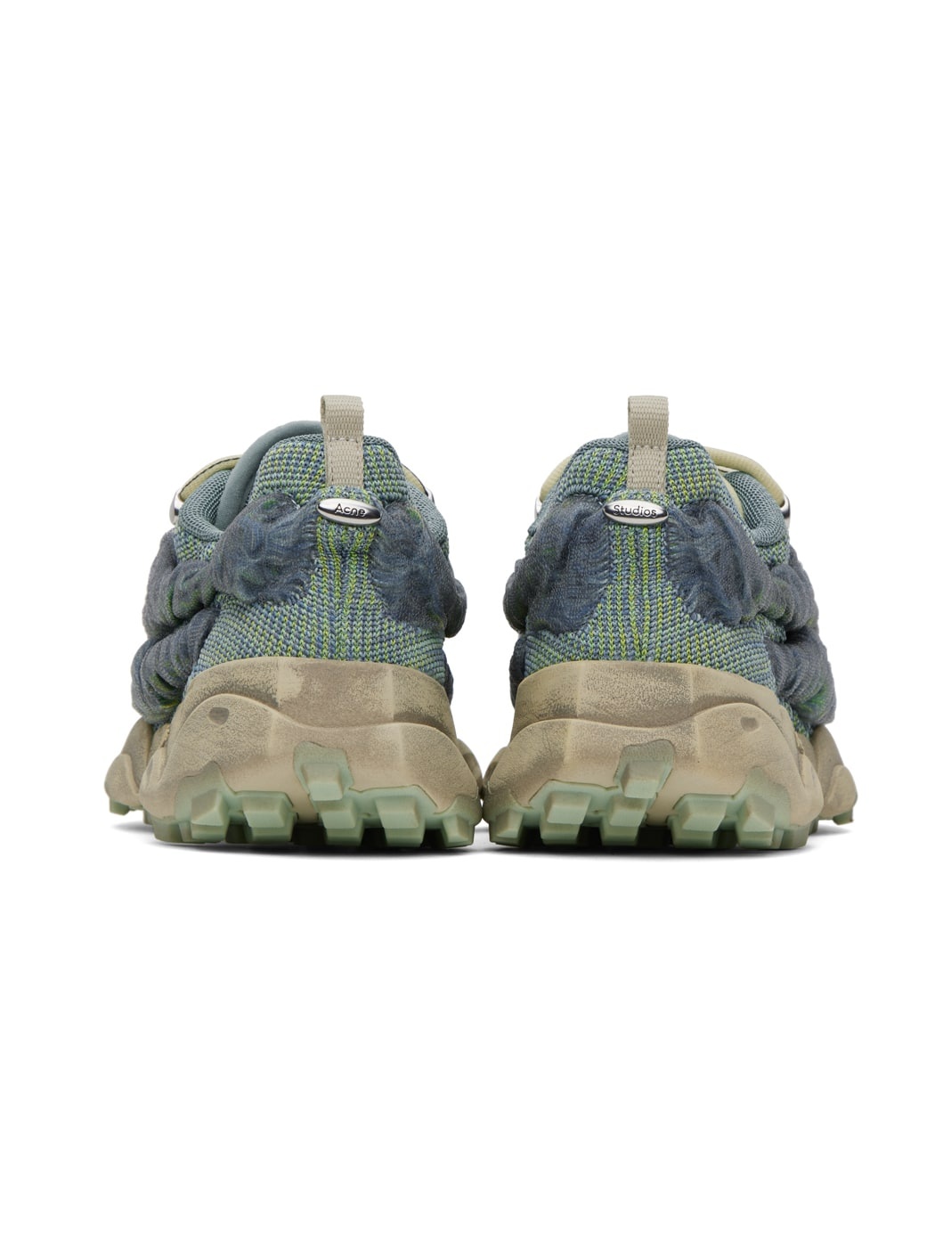 Green & Blue Bubba Sneakers - 2