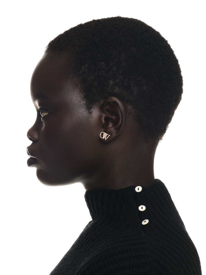 Strass Ow Earrings 4