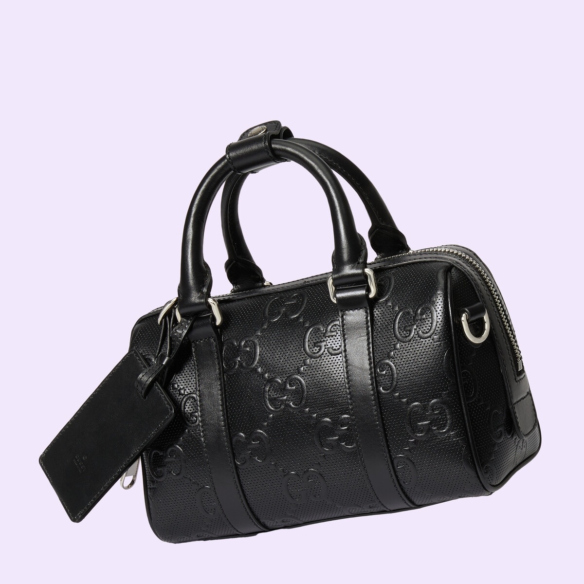 GG embossed mini duffle bag - 4