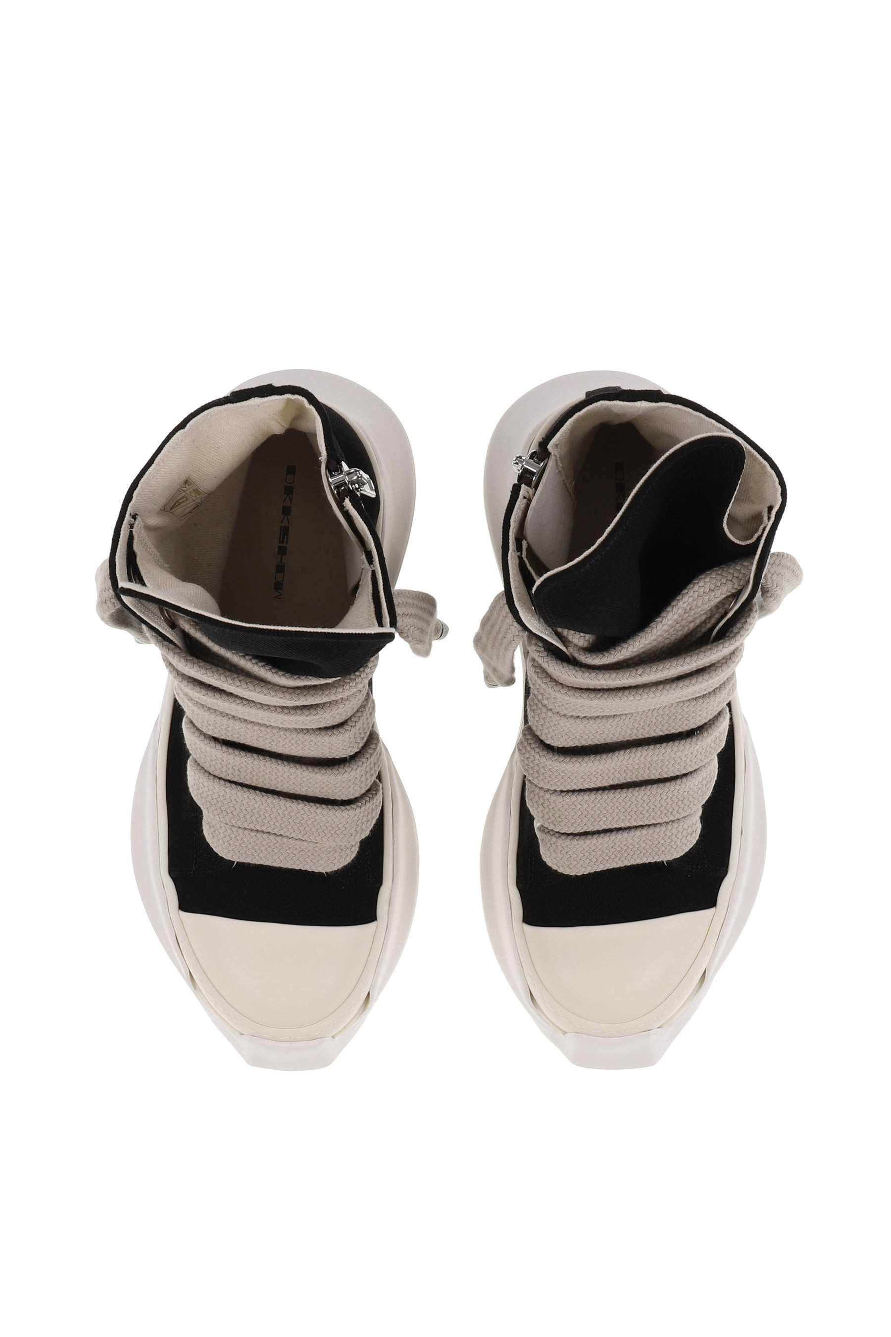JUMBOLACE ABSTRACT SNEAKS / BLK MILK MILK - 3