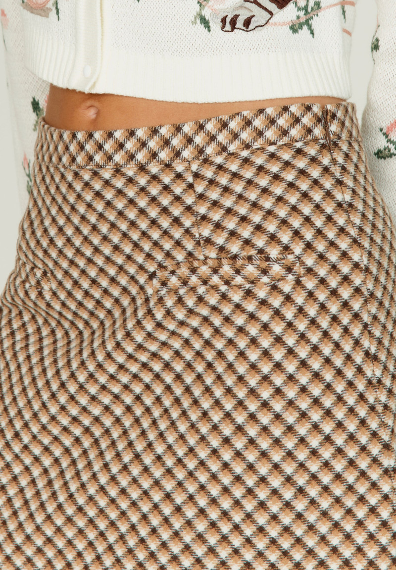 House of Sunny RETRO BLANKET SKIRT outlook