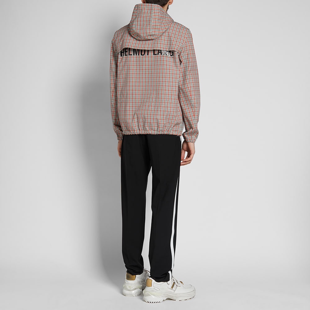 Helmut Lang Logo Checked Windbreaker Jacket - 9