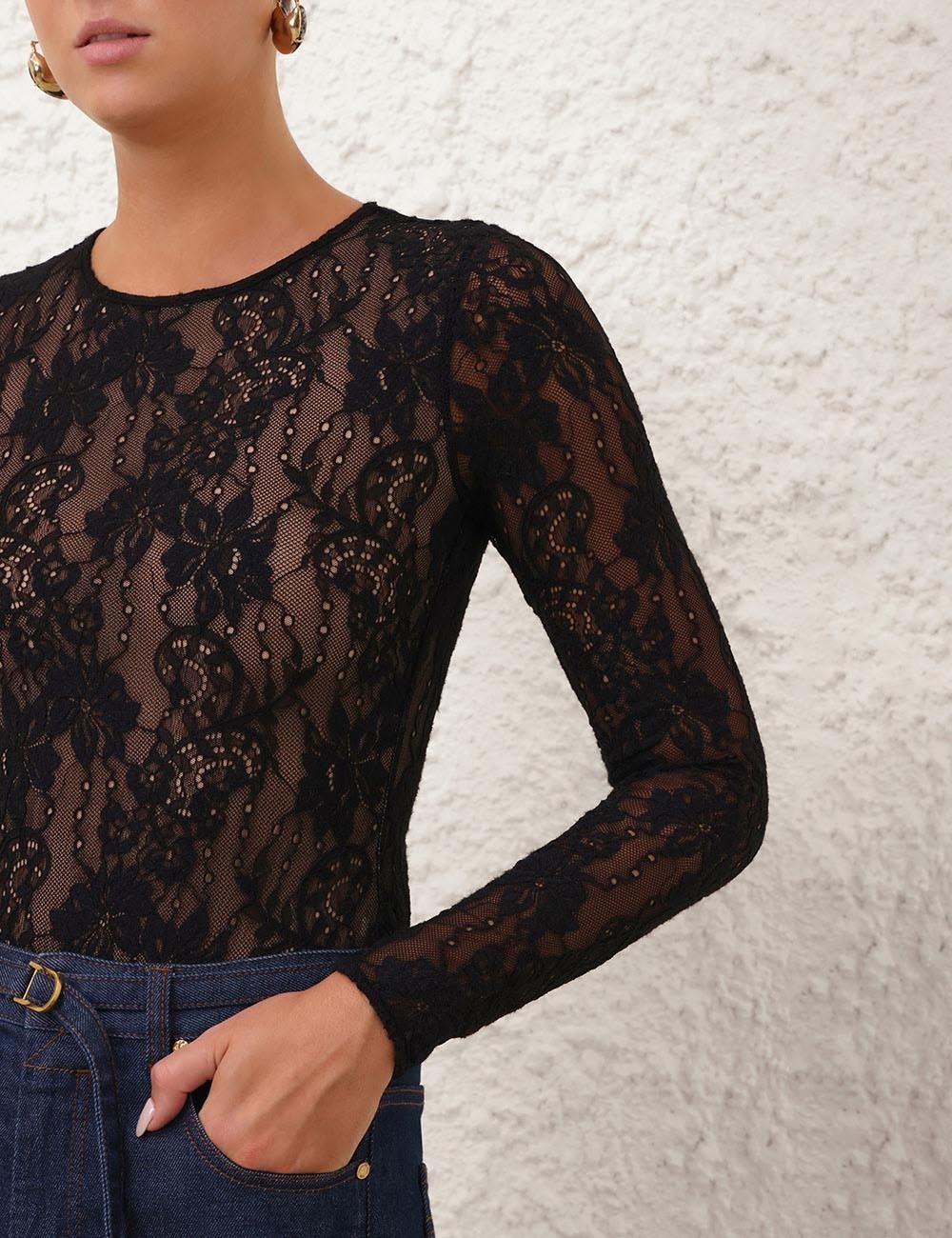 LACE BODYSUIT - 5