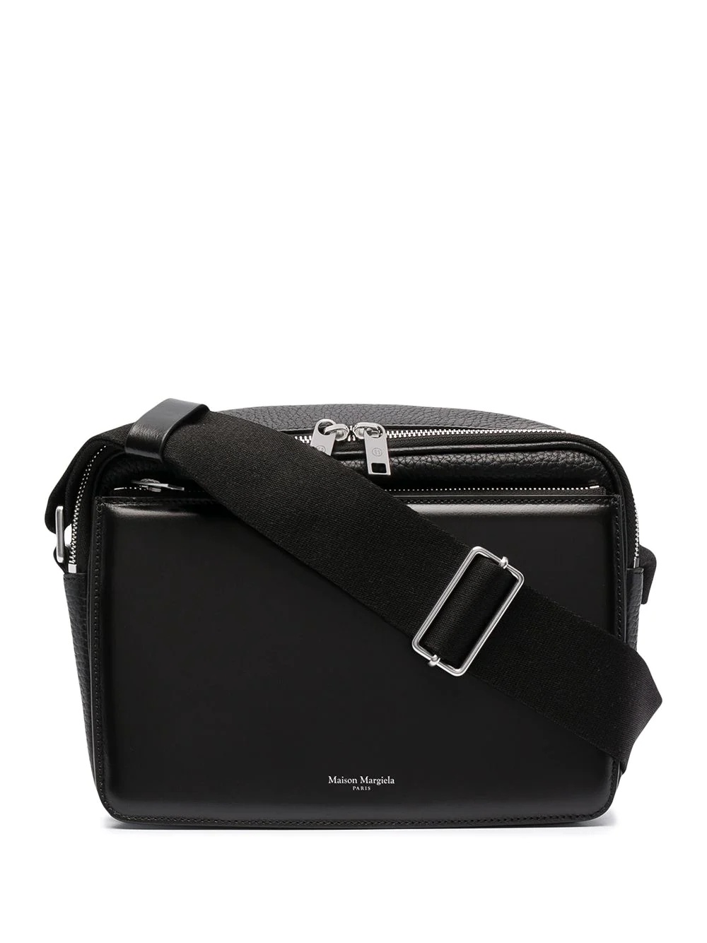 pebbled shoulder bag - 1